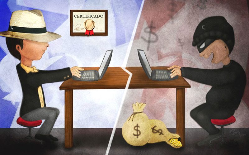 Hacker versus cracker